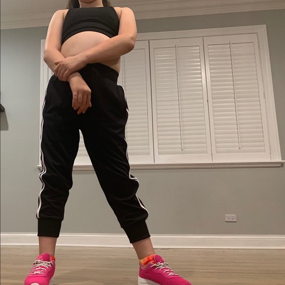 Track jacket & matching joggers w/ white stripes - Picture 3 of 5